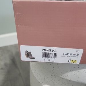 Fergalicious Gray Heeled Boots